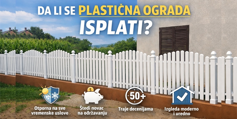 Plasticna ograda za dvoriste da li se isplati