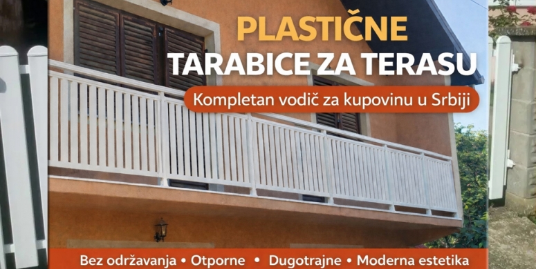 Plasticne tarabice za terasu najprakticnije resenje za moderan eksterijer