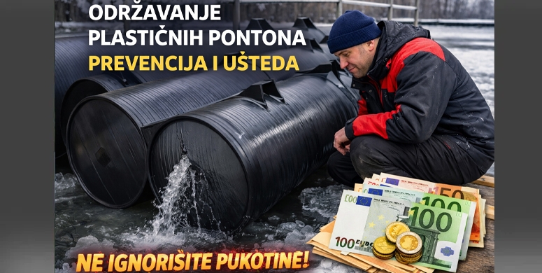Plasticni pontoni odrzavanje kako produziti vek trajanja i izbeci ostecenja