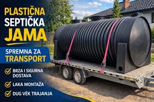 plasticna septicka jama transport