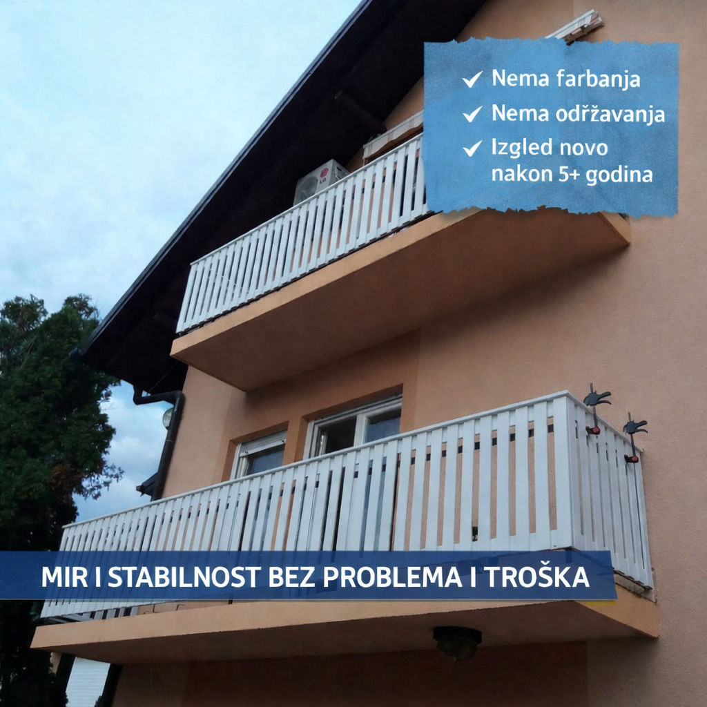 pvc ograda za terasu