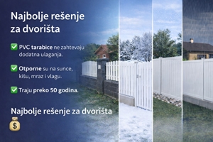 pvc tarabice za ograde